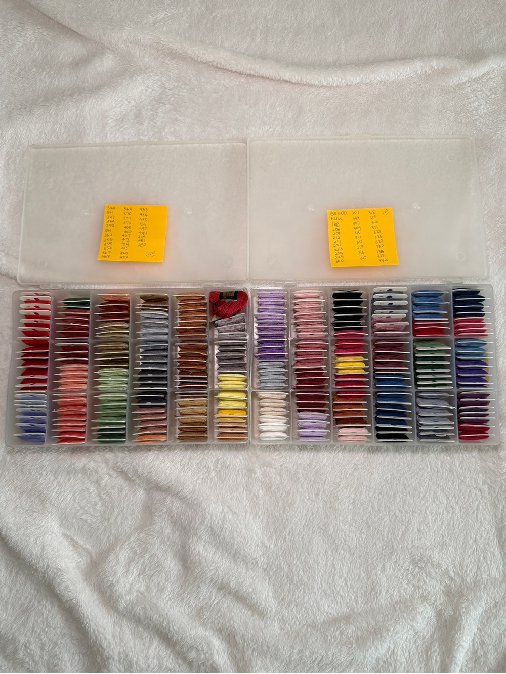 2 Cases DMC Carded/Numbered Embroidery Floss Thread Cross Stitch Needlepoint